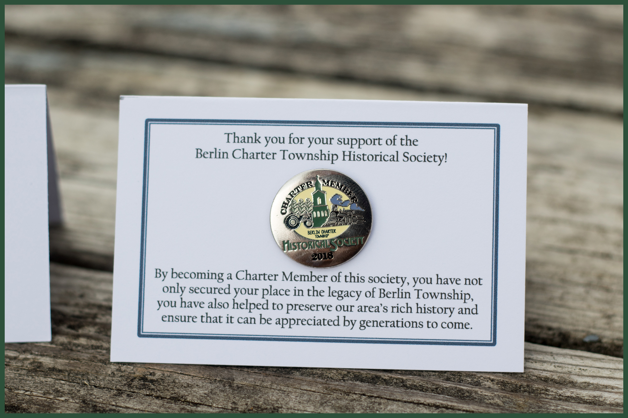 Berlin Charter Township Historical Society